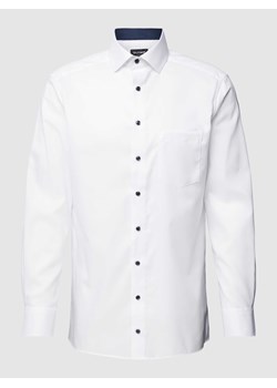 Koszula biznesowa o kroju Modern Fit z kołnierzykiem typu kent ze sklepu Peek&Cloppenburg  w kategorii Koszule męskie - zdjęcie 170727835