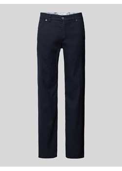 Spodnie w jednolitym kolorze model ‘CADIZ’ ze sklepu Peek&Cloppenburg  w kategorii Spodnie męskie - zdjęcie 170727909