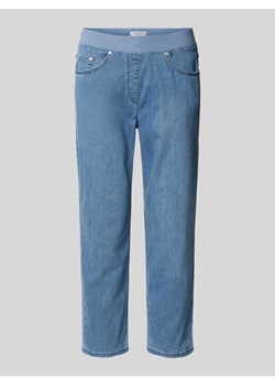 Jeansy z elastycznym pasem model ‘Pamina’ ze sklepu Peek&Cloppenburg  w kategorii Jeansy damskie - zdjęcie 170727957
