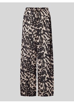Spodnie od piżamy ze zwierzęcym nadrukiem na całej powierzchni ze sklepu Peek&Cloppenburg  w kategorii Piżamy damskie - zdjęcie 170727989