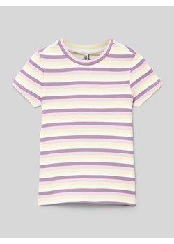 T-shirt w paski ze sklepu Peek&Cloppenburg  w kategorii Bluzki dziewczęce - zdjęcie 170728085