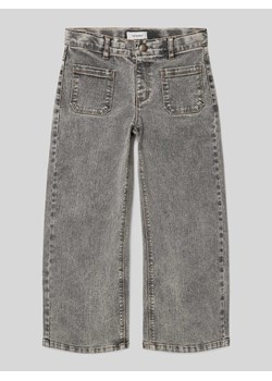 Jeansy z nakładanymi,wpuszczanymi kieszeniami model ‘BELLA’ ze sklepu Peek&Cloppenburg  w kategorii Spodnie dziewczęce - zdjęcie 170728515