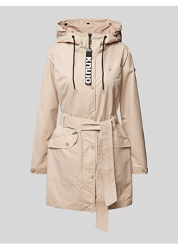 Płaszcz z listwą z zatrzaskami model ‘Lauren’ ze sklepu Peek&Cloppenburg  w kategorii Płaszcze damskie - zdjęcie 170728529