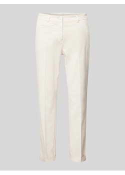 Spodnie o kroju slim fit z zapięciem na guzik model ‘STELLA’ ze sklepu Peek&Cloppenburg  w kategorii Spodnie damskie - zdjęcie 170728605
