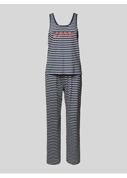 Piżama ze wzorem w paski model ‘MIA’ ze sklepu Peek&Cloppenburg  w kategorii Piżamy damskie - zdjęcie 170728659