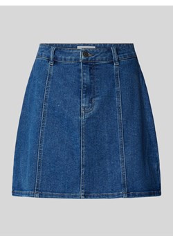 Spódnica jeansowa z ozdobnymi szwami model ‘Carol’ ze sklepu Peek&Cloppenburg  w kategorii Spódnice - zdjęcie 170728716