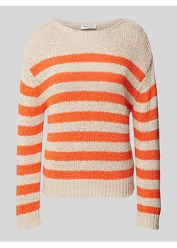 Sweter z dzianiny w paski ze sklepu Peek&Cloppenburg  w kategorii Swetry damskie - zdjęcie 170728769