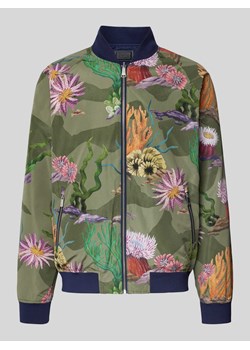 Bomberka z kwiatowym wzorem ze sklepu Peek&Cloppenburg  w kategorii Kurtki męskie - zdjęcie 170728777