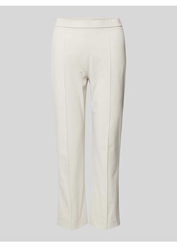 Spodnie materiałowe o kroju slim fit z przeszytym kantem model ‘MACY’ ze sklepu Peek&Cloppenburg  w kategorii Spodnie damskie - zdjęcie 170728845