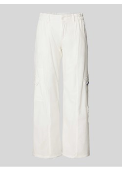 Spodnie cargo o kroju slim fit z elastycznym pasem ze sklepu Peek&Cloppenburg  w kategorii Spodnie damskie - zdjęcie 170729017