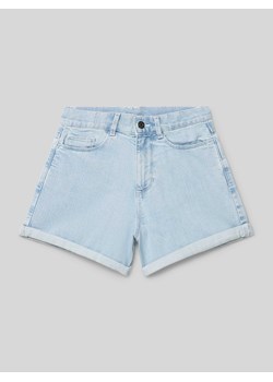 Szorty jeansowe z wpuszczanymi kieszeniami ze sklepu Peek&Cloppenburg  w kategorii Spodenki dziewczęce - zdjęcie 170729109