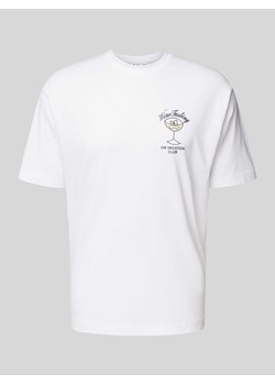 T-shirt z okrągłym dekoltem model ‘Team’ ze sklepu Peek&Cloppenburg  w kategorii T-shirty męskie - zdjęcie 170729119