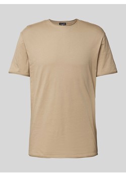 T-shirt o prostym kroju z efektem melanżu ze sklepu Peek&Cloppenburg  w kategorii T-shirty męskie - zdjęcie 170729305