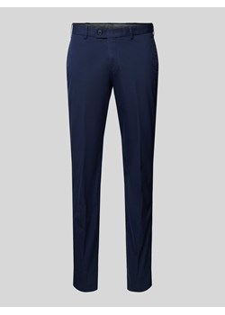 Chinosy o kroju regular fit z zakładkami w pasie model ‘Tarent’ ze sklepu Peek&Cloppenburg  w kategorii Spodnie męskie - zdjęcie 170729458