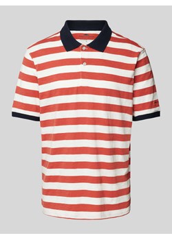 Koszulka polo o kroju regular fit ze wzorem w paski ze sklepu Peek&Cloppenburg  w kategorii T-shirty męskie - zdjęcie 170729819