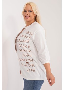 Dresowa bluza bez kaptura z napisem ze sklepu 5.10.15 w kategorii Bluzy damskie - zdjęcie 170730078