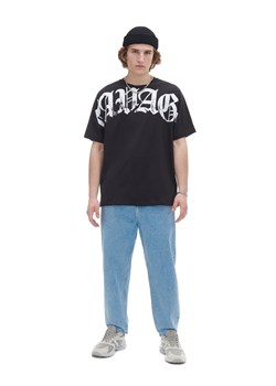 Cropp - Koszulka z nadrukiem - czarny ze sklepu Cropp w kategorii T-shirty męskie - zdjęcie 170730555