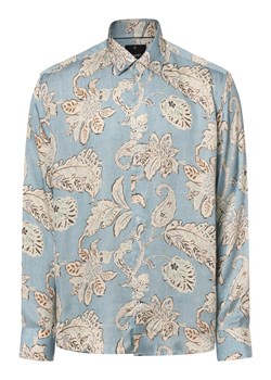 JOOP! Koszula męska - Matty Mężczyźni Comfort Fit wiskoza jasnoniebieski wzorzysty ze sklepu vangraaf w kategorii Koszule męskie - zdjęcie 170731496