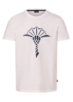 JOOP! Koszulka męska - Alerio-3 Mężczyźni Bawełna biały nadruk ze sklepu vangraaf w kategorii T-shirty męskie - zdjęcie 170731497