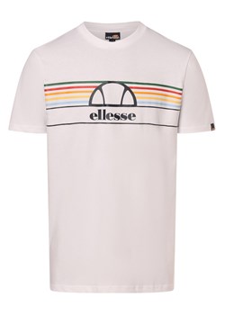 ellesse Koszulka męska - Lentamente Mężczyźni Bawełna biały nadruk ze sklepu vangraaf w kategorii T-shirty męskie - zdjęcie 170731508
