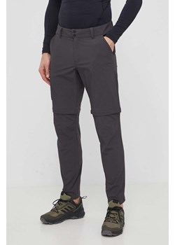 Helly Hansen spodnie outdoorowe Brono kolor szary ze sklepu ANSWEAR.com w kategorii Spodnie męskie - zdjęcie 170733927