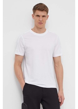 Calvin Klein Performance t-shirt męski kolor biały gładki ze sklepu ANSWEAR.com w kategorii T-shirty męskie - zdjęcie 170734209