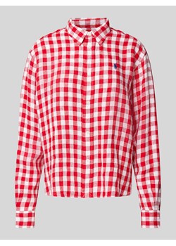 Bluzka koszulowa w kratkę ze sklepu Peek&Cloppenburg  w kategorii Koszule damskie - zdjęcie 170737156