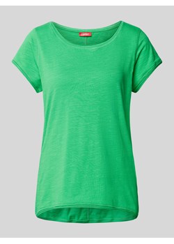 T-shirt z okrągłym dekoltem i krótkim rękawem ze sklepu Peek&Cloppenburg  w kategorii Bluzki damskie - zdjęcie 170737259