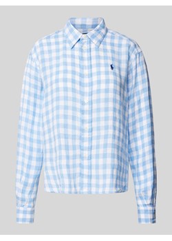 Bluzka koszulowa w kratkę ze sklepu Peek&Cloppenburg  w kategorii Koszule damskie - zdjęcie 170737315