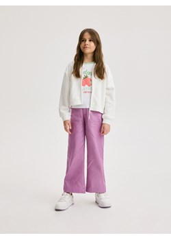 Reserved - Bluza z kapturem - złamana biel ze sklepu Reserved w kategorii Bluzy dziewczęce - zdjęcie 170738375