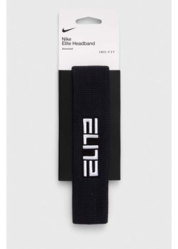 Nike opaska na głowę kolor czarny ze sklepu ANSWEAR.com w kategorii Dodatki męskie - zdjęcie 170739487