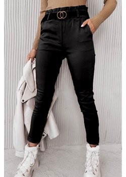 Spodnie BONTENA BLACK ze sklepu Ivet Shop w kategorii Spodnie damskie - zdjęcie 170739798
