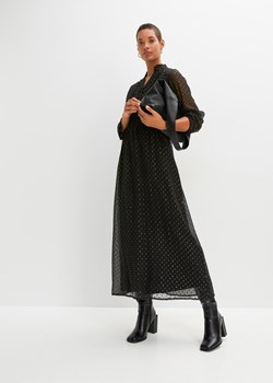 Długa sukienka z połyskiem ze sklepu bonprix w kategorii Sukienki - zdjęcie 170741889