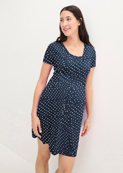 Sukienka ciążowa i do karmienia,w kropki ze sklepu bonprix w kategorii Sukienki ciążowe - zdjęcie 170742405