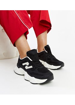 Czarne sneakersy na masywnej podeszwie Gergely ze sklepu gemre w kategorii Buty sportowe damskie - zdjęcie 170742618