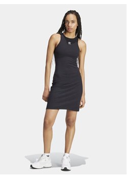 adidas Sukienka letnia Essentials IT9881 Czarny Slim Fit ze sklepu MODIVO w kategorii Sukienki - zdjęcie 170744867