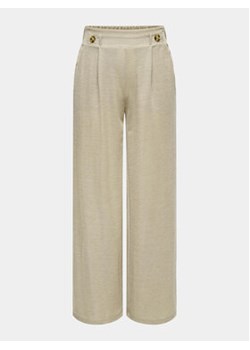 JDY Spodnie materiałowe Birdie Geggo 15320882 Beżowy Regular Fit ze sklepu MODIVO w kategorii Spodnie damskie - zdjęcie 170744918