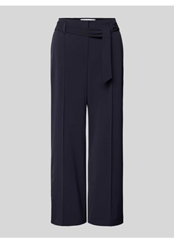 Spodnie materiałowe o kroju regular fit z przeszytym kantem model ‘AGATHA’ ze sklepu Peek&Cloppenburg  w kategorii Spodnie damskie - zdjęcie 170749369