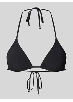 Top bikini z wiązaniem na szyi model ‘SOLID’ ze sklepu Peek&Cloppenburg  w kategorii Stroje kąpielowe - zdjęcie 170749465