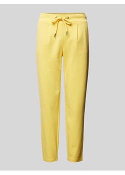 Spodnie materiałowe o skróconym kroju tapered fit model ‘RIZET’ ze sklepu Peek&Cloppenburg  w kategorii Spodnie damskie - zdjęcie 170749707