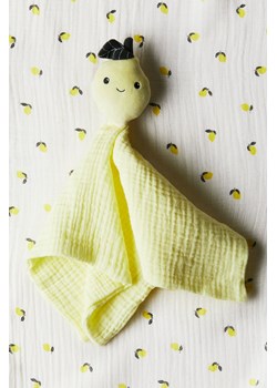 H & M - Kocyk przytulanka z bawełnianego muślinu - Żółty ze sklepu H&M w kategorii Zabawki - zdjęcie 170749876
