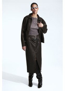 H & M - Spódnica o postarzanym wyglądzie - Beżowy ze sklepu H&M w kategorii Spódnice - zdjęcie 170749965