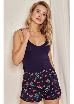 Bawełniana piżama damska Delia 3111, Kolor granatowy-wzór, Rozmiar S, Taro ze sklepu Primodo w kategorii Piżamy damskie - zdjęcie 170750828