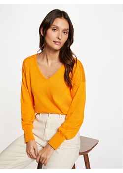 Morgan Sweter 241-MOLLI Pomarańczowy Regular Fit ze sklepu MODIVO w kategorii Swetry damskie - zdjęcie 170752497
