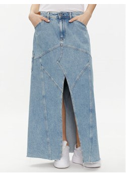 Replay Spódnica jeansowa W9933.000.108 69B Niebieski Regular Fit ze sklepu MODIVO w kategorii Spódnice - zdjęcie 170752716