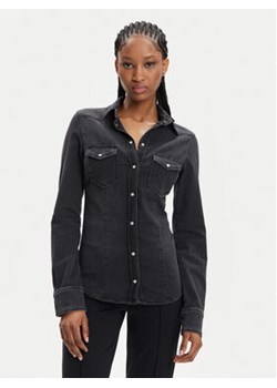 Liu Jo Koszula jeansowa UXX046 D4051 Czarny Regular Fit ze sklepu MODIVO w kategorii Koszule damskie - zdjęcie 170752946