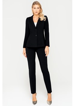 Kostium Clara czarny ze spodniami ze sklepu Tomasz Sar w kategorii Komplety i garnitury damskie - zdjęcie 170754605