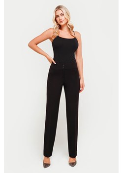 Spodnie klasyczne proste czarne ze sklepu Tomasz Sar w kategorii Spodnie damskie - zdjęcie 170754655