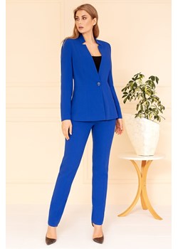 Kostium Olivia chabrowy ze spodniami ze sklepu Tomasz Sar w kategorii Komplety i garnitury damskie - zdjęcie 170754759