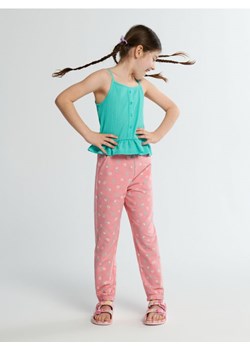 Sinsay - Spodnie dresowe - różowy ze sklepu Sinsay w kategorii Spodnie dziewczęce - zdjęcie 170757337